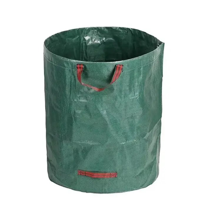 Sac à déchets de jardin 60L-500L, grande capacité, sac à feuilles, poubelle légère, conteneur pliabl