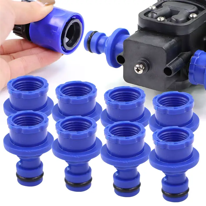 Adaptateur de pompe d'arrosage à connecteur rapide, mamelon à filetage femelle de 18mm pour tube de 