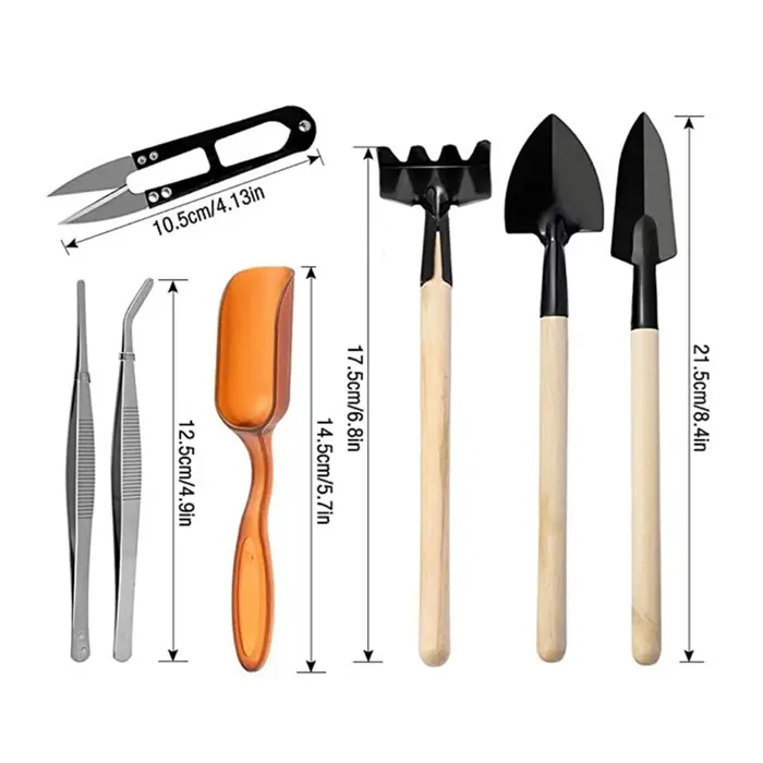 Ensemble d'outils de jardinage 12 pièces pour plantes