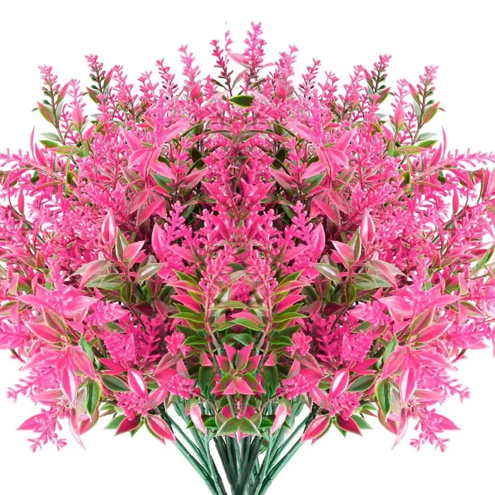 Plantes artificielles à la lavande, Vases de mariée pour mariage, maison, chambre, couronne de noël,