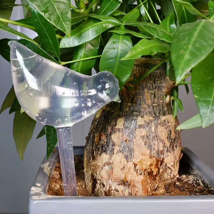 Globes d'arrosage automatique en forme d'oiseau de jardin, parfaits pour l'arrosage automatique des 