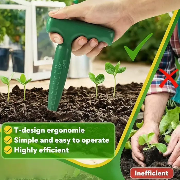 Semoir manuel pour graines de plantes