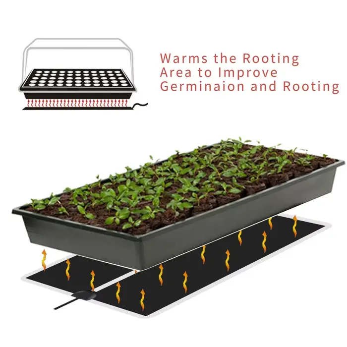 Tapis chauffant Anti-froid pour graines de plantes, 5 ~ 28W, pour animaux de compagnie, avec régulat