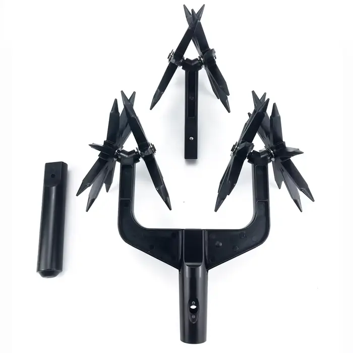 Motoculteur rotatif de jardin, outil manuel pour le chargement et la ventilation du sol, cultivateur