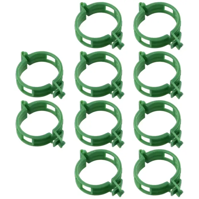 Pince de support en plastique pour plantes, clips de piquet en treillis, support de serre, légumes e