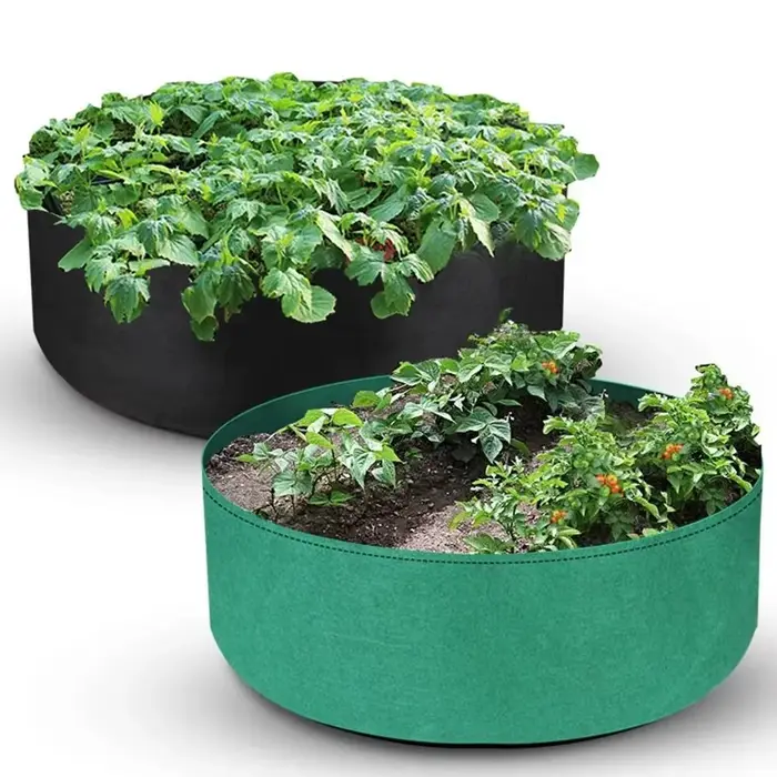 Récipient de plantation en feutre avec sac de jardin Foy, outils de jardin, 10 gallons, 30 gallons, 