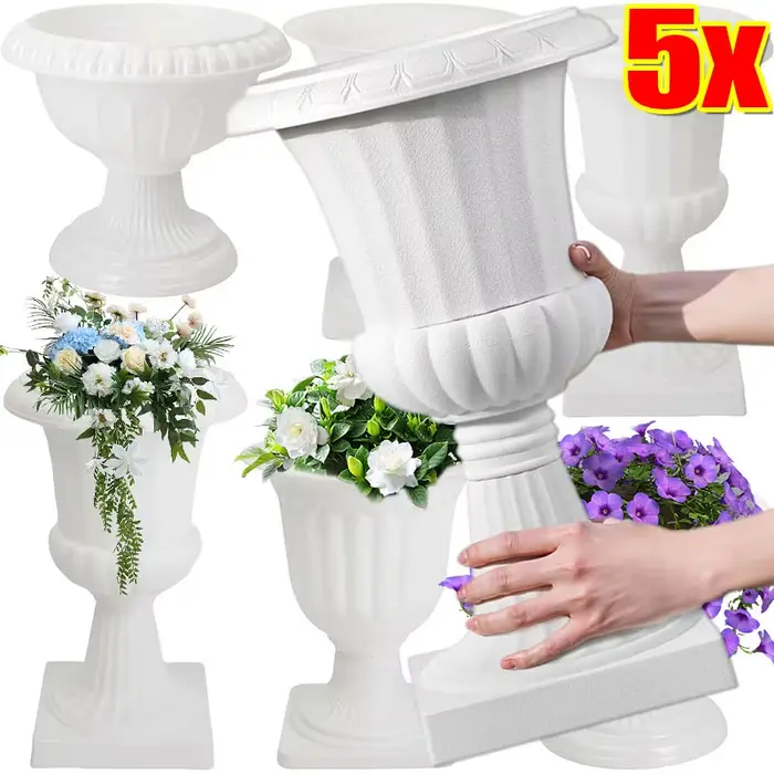 Pots de fleurs de style nordique