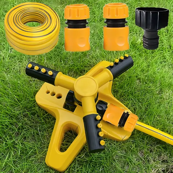 Système d'arrosage automatique pour pelouse de jardin, résistant à 360 degrés, raccord rapide, buse 