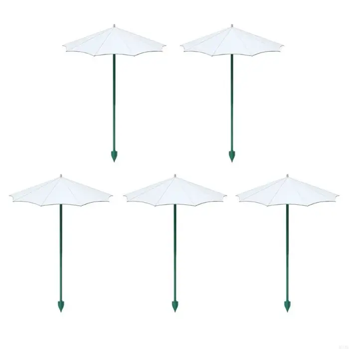 Lot 5 auvents d'ombrage fins pour plantes, pour matelas fleurs buissons en pot, Plan d'organisation 