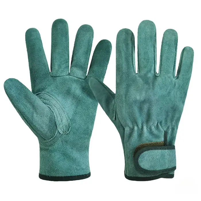 Gants de jardinage de Protection extérieure, nettoyage de cour, jardin Floral, cuir, Anti-épine et P