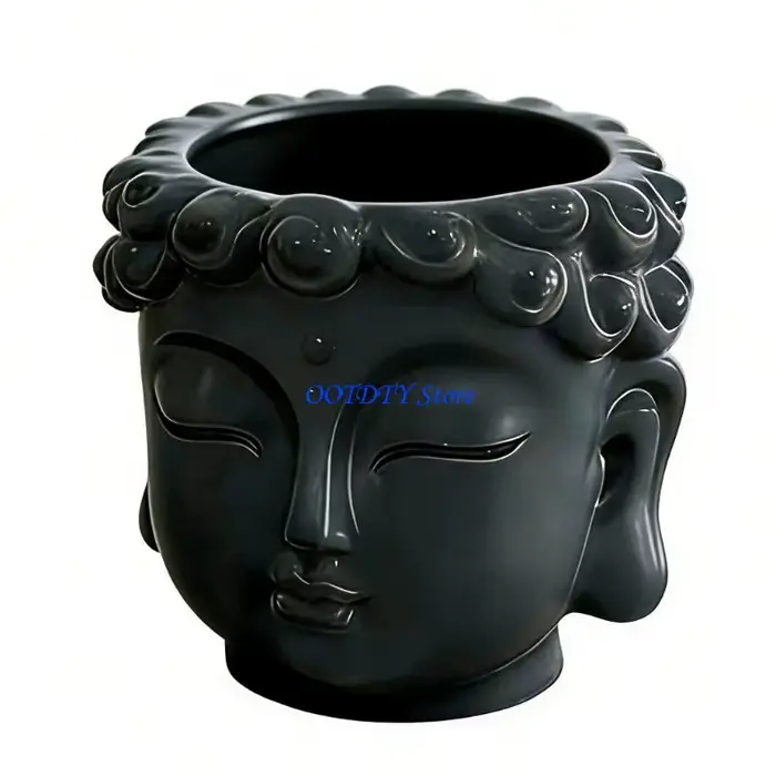 Jardinière Styles bouddhas artistiques 367A, Statue bouddha créative, pot fleurs, conteneur plantes 