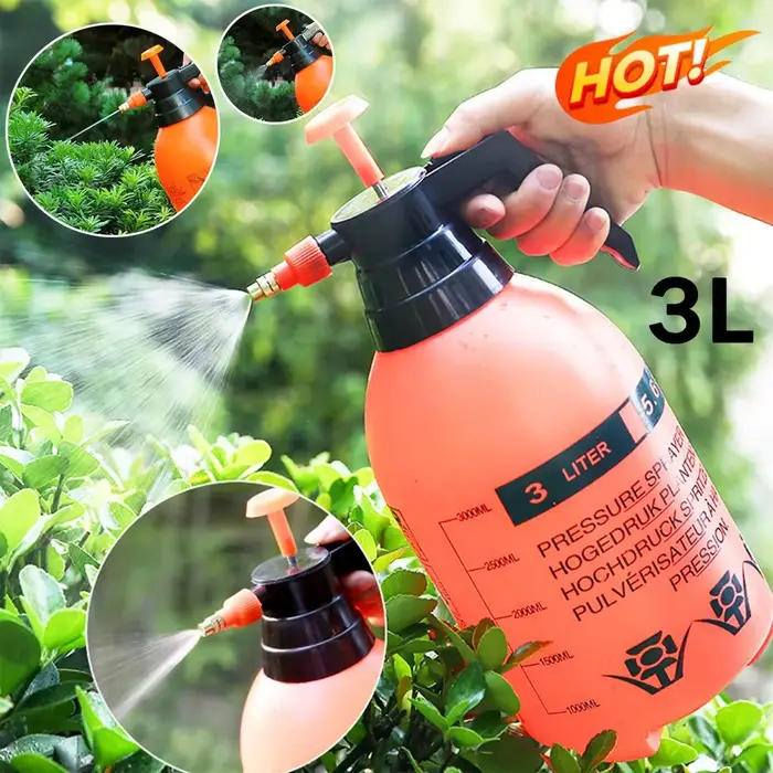 Pulvérisateur à pression pompé 2L/3L, pompe à Compression d'air, pulvérisateur à pression manuel, ar