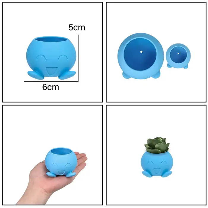 Pot de fleurs étrange, Pot de fleur d'inspiration drôle pour décoration de jardin, décor de bureau