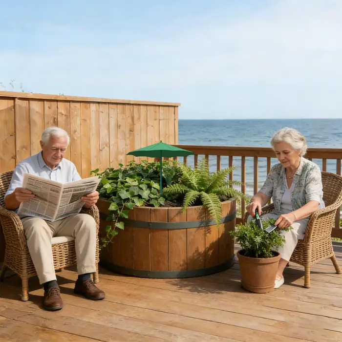 Parasol pour plantes, 3 pièces