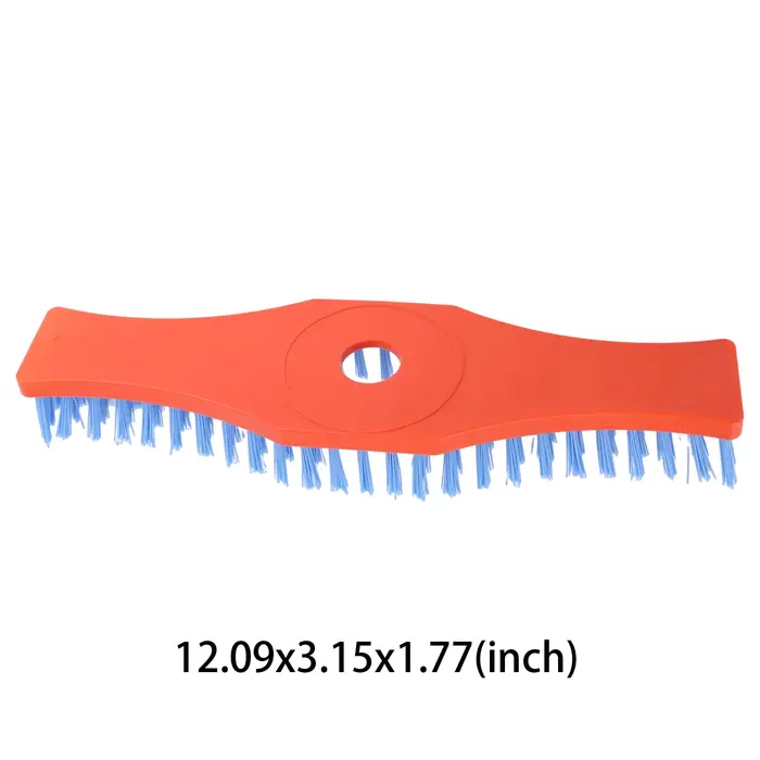 Brosse à fil pour désherbage universelle résistante à l'usure pour terrasse, jardin, cour, sol, pati
