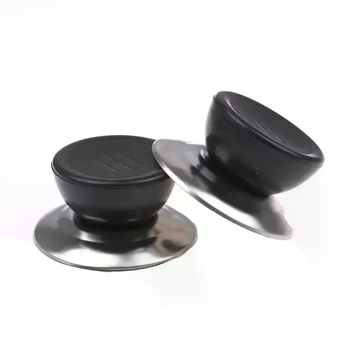 Bouton de Pot en verre et plastique universel, tête de couvercle de Pot, poignée de couvercle de Pot