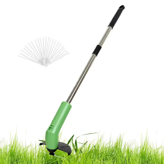 Tondeuse à gazon électrique portative, Mini destructeur de mauvaises herbes, petit coupe-herbe élect