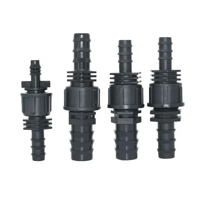 Tuyau d'arrosage 25mm à 16mm à 20mm, connecteur à barbe réducteur 1 "à 1/2 à 3/4 PE, connecteur de t