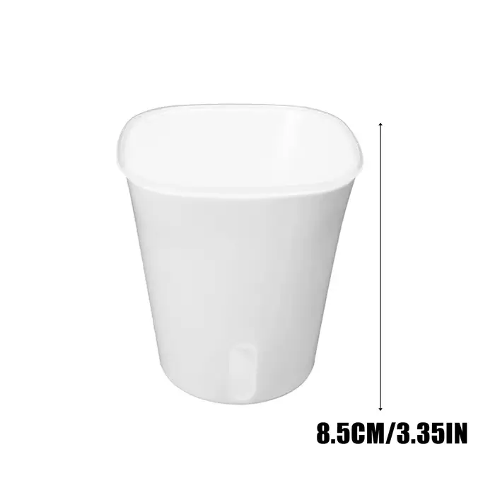 Pot de fleurs en plastique auto-arrosant, double couche, pour plantes hydroponiques, jardinières pou