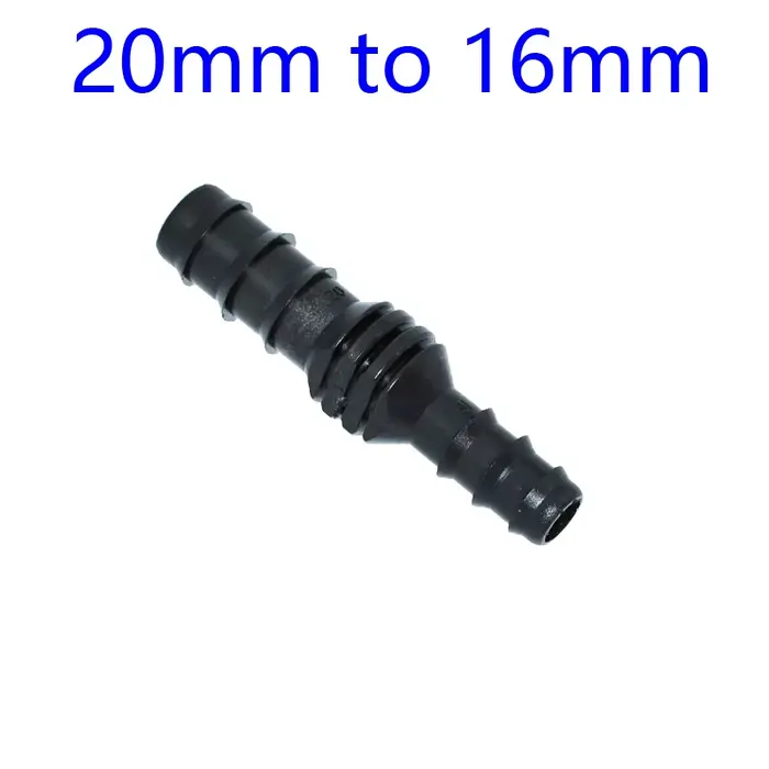 Tuyau d'arrosage 25mm à 20mm à 16mm, connecteur réducteur 1/2 à 3/4, tuyau d'irrigation, connecteur 