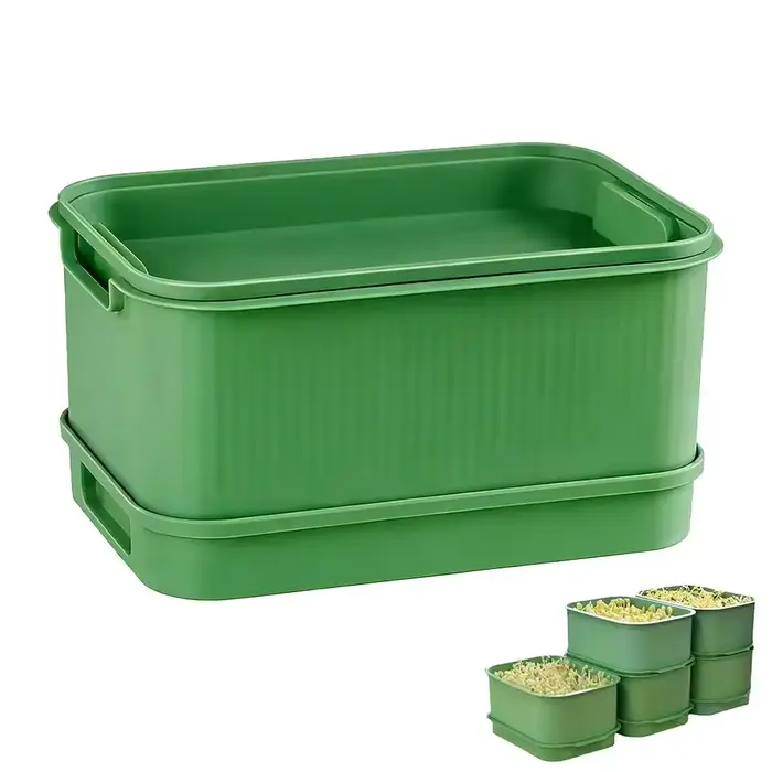 Plateau de germination pour graines, jardin hydroponique, germination d'arachides, boîte de germinat