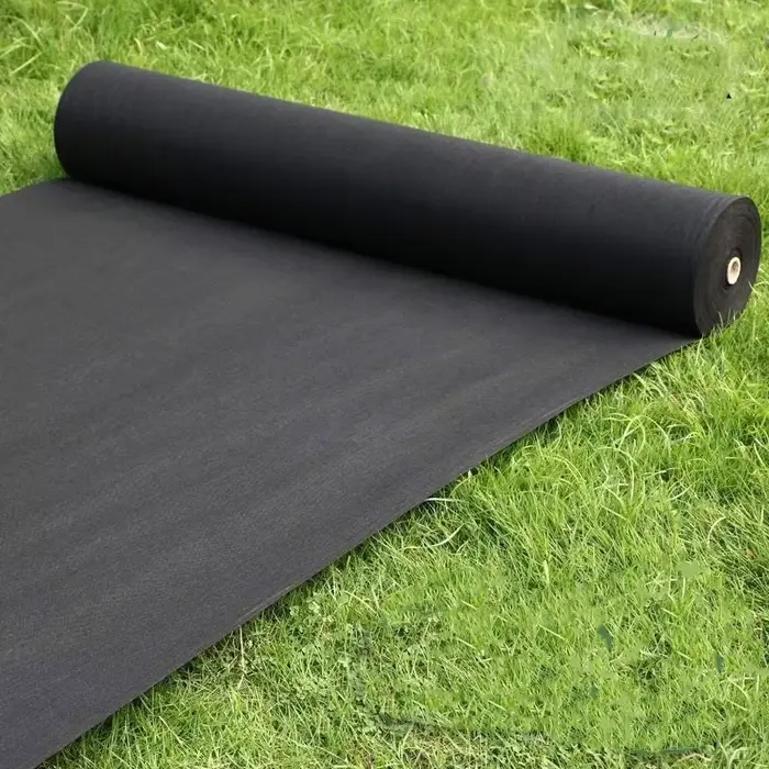 Tissu de base géotextile, tissu résistant à l'herbe pour cour, parterre de fleurs de jardin, séparat