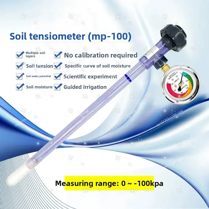 Tensiomètre de sol, surveillance du potentiel hydrique