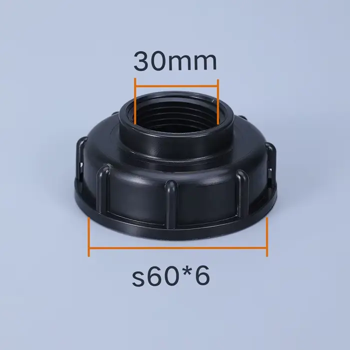 Couvre-vanne pour réservoir IBC épaissi, adaptateur de haute qualité pour réservoir d'eau de 1000L, 