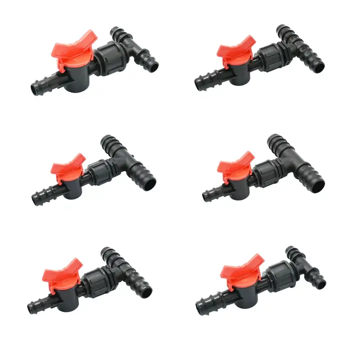 Séparateur en T pour Tube Pe d'irrigation goutte à goutte, raccords barbelés 16/20/25mm, tuyau réduc