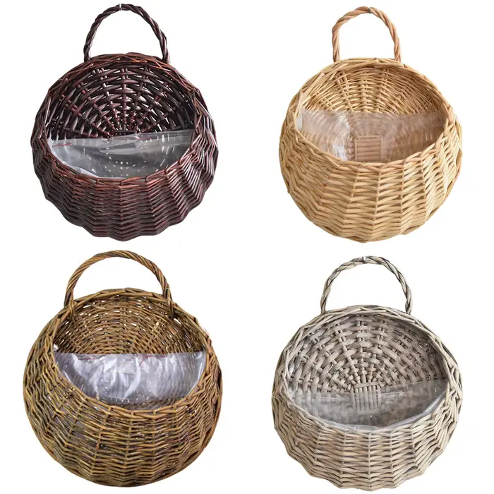 Support de plantes en Pot pratique, panier suspendu de fleurs pastorales, fioriste respirant, jardin