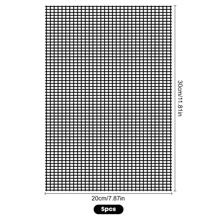 Grilles de drainage rectangulaires pour pots de fleurs, pour éviter l'érosion du sol, tapis de fond 