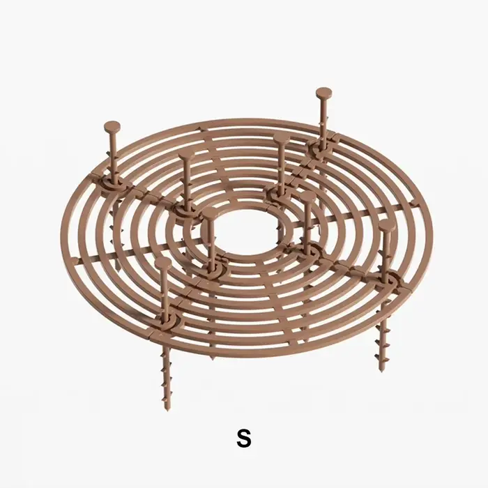 Couvercles de sol pour Pot de plantes, 1 pièce, protecteur avec clous 19/30/52CM, outils en Pot, cou