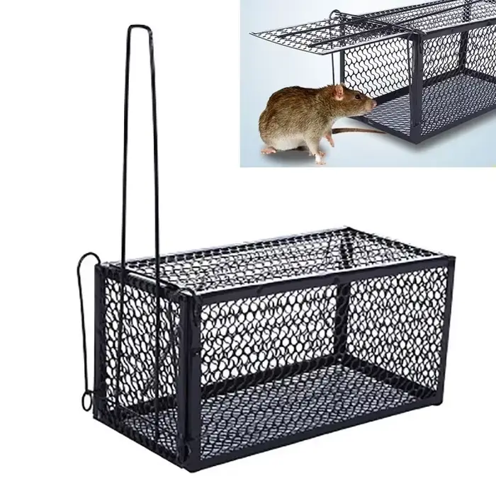 Piège à rats entièrement automatique pour l'intérieur de la maison, pour éliminer les souris, un out