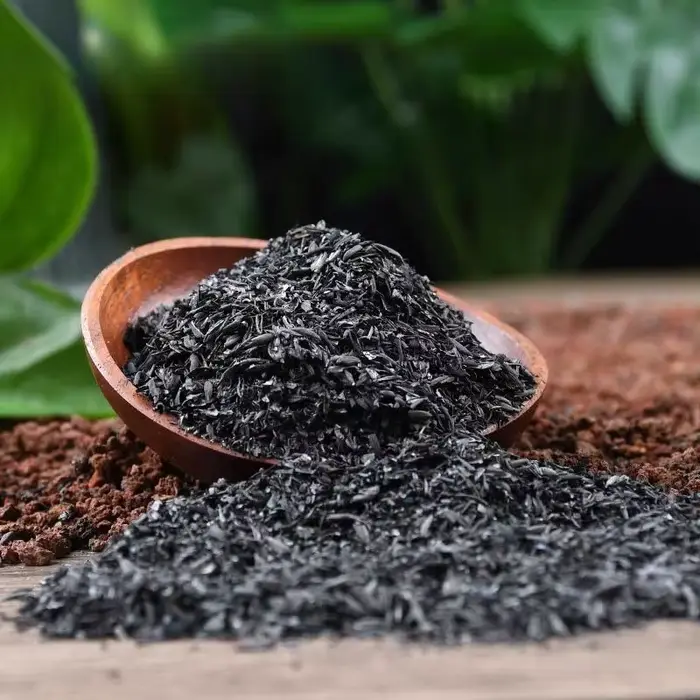 Sac de 750g de charbon de riz granulaire de haute qualité