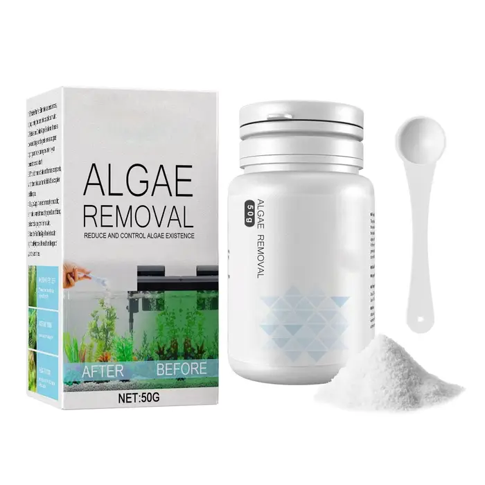 Nettoyage d'aquarium comprimés d'algues réservoir mousse dissolvant d'odeur eau purifier l'aquarium 