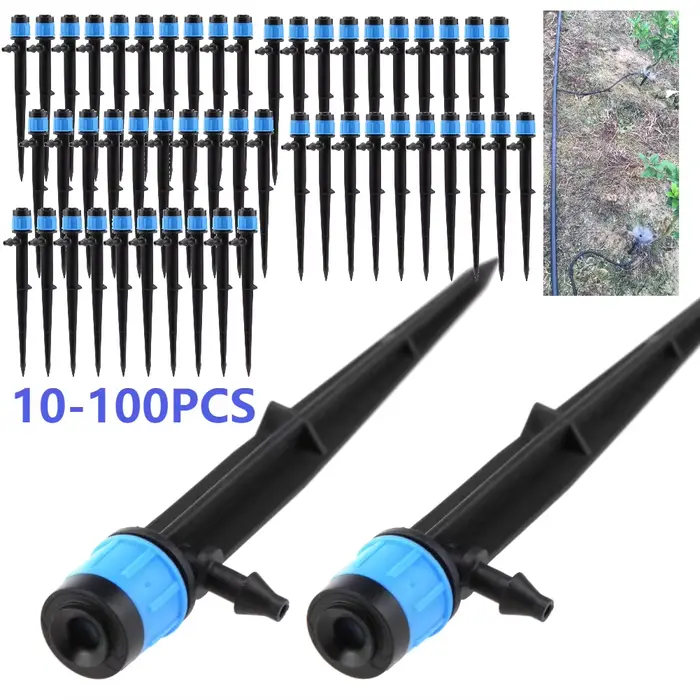 Pointes d'arrosage automatique pour plantes et fleurs, système d'irrigation goutte à goutte, kits d'