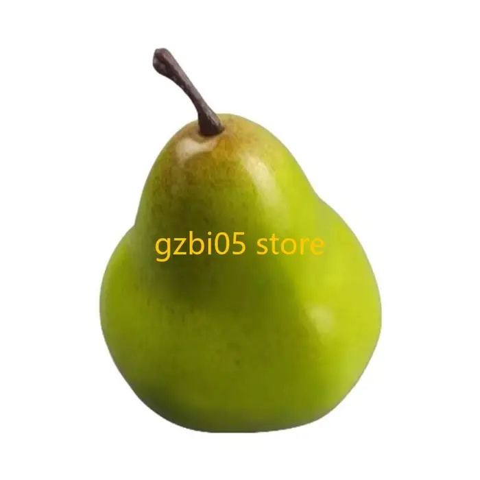 13me Fruit réaliste poire artificielle pour photographie les accessoires décoration cuisine d'art