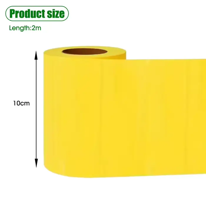 Bande adhésive Double face pour barrière contre les insectes, piège collant jaune étanche efficace c