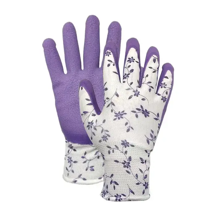 Gants de jardinage imprimés en mousse de latex, pour le jardinage, l'aménagement paysager, gants en 