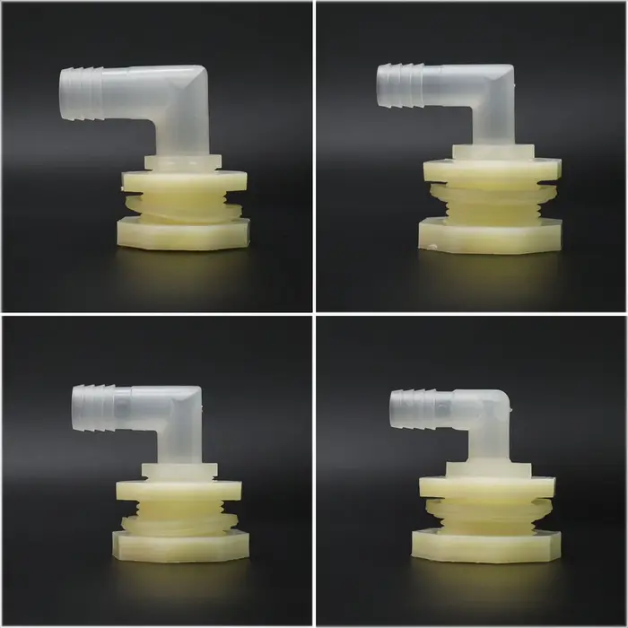 Connecteur de coude de Tube à eau, filetage mâle à 6 // 8/10/12/14/16/18/19mm, raccord de coupleur à