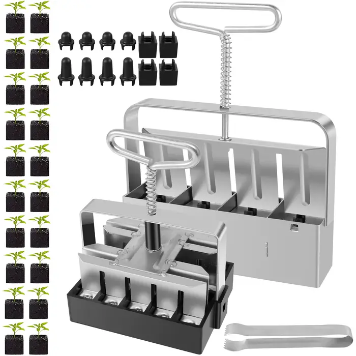 Bloqueur de sol 4 cellules/20 cellules, fabricant de blocs de sol avec Clip, outil de fabrication de