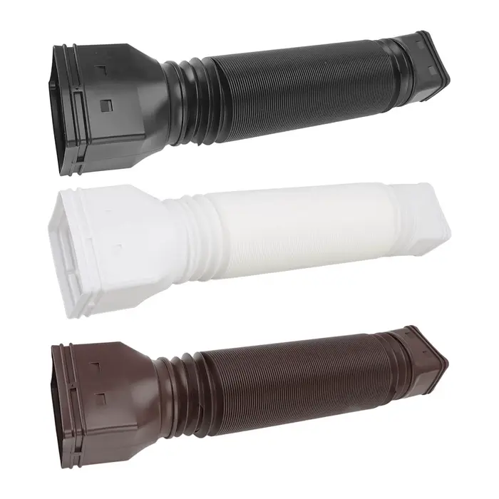 Rallonge de bec de descente rétractable, gouttière de pluie, tuyau de proximité, prolongateurs de vi
