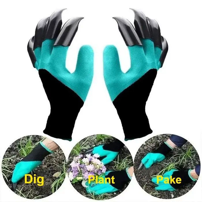 Avec griffes gants de jardinage résistant aux coups de couteau imperméable