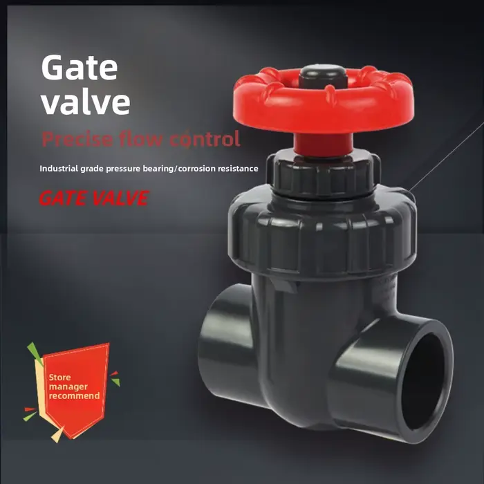 Vanne de porte UPVC de haute qualité, 20/25/32/40/50/63mm, accessoires d'irrigation de jardin et d'a