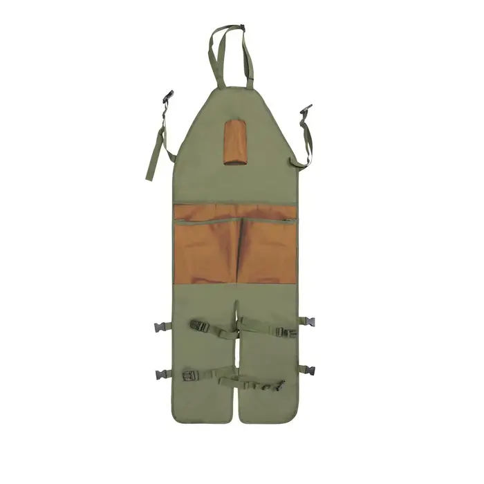 Tablier de jardin, tablier homme, tablier de récolte avec poches, imperméable, réglable, genouillère