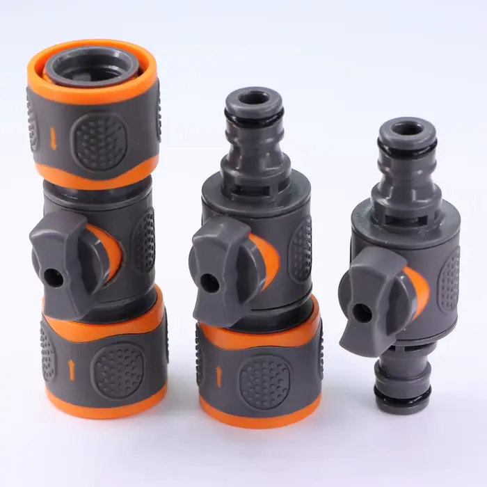 Adaptateur de tuyau de robinet à bille de 16mm, 1 pièce, connecteur rapide, connexion de réparation,