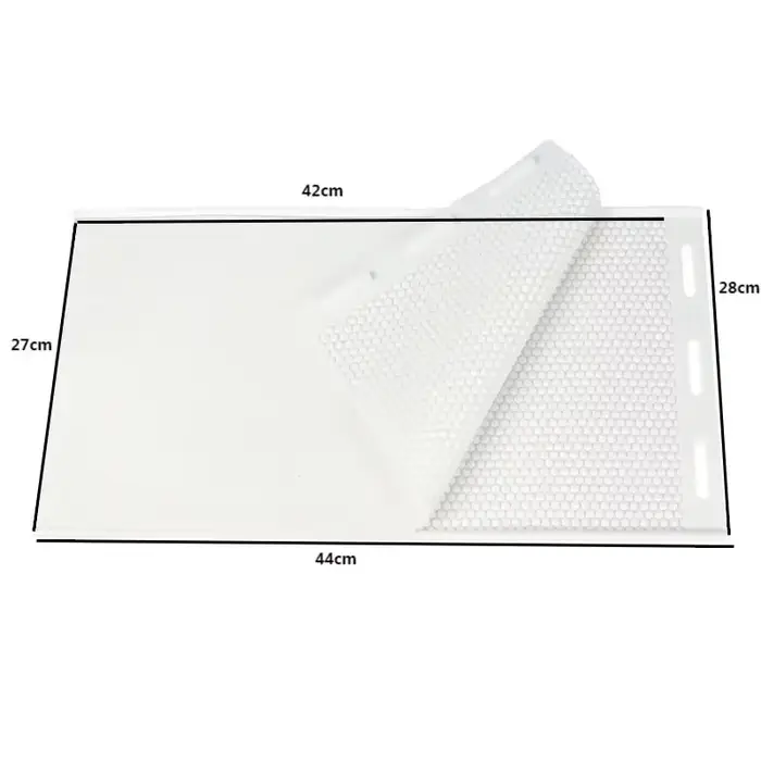 Moule de base en accent d'abeille en PVC souple, feuille de presse à la cire d'abeille, moule de bas