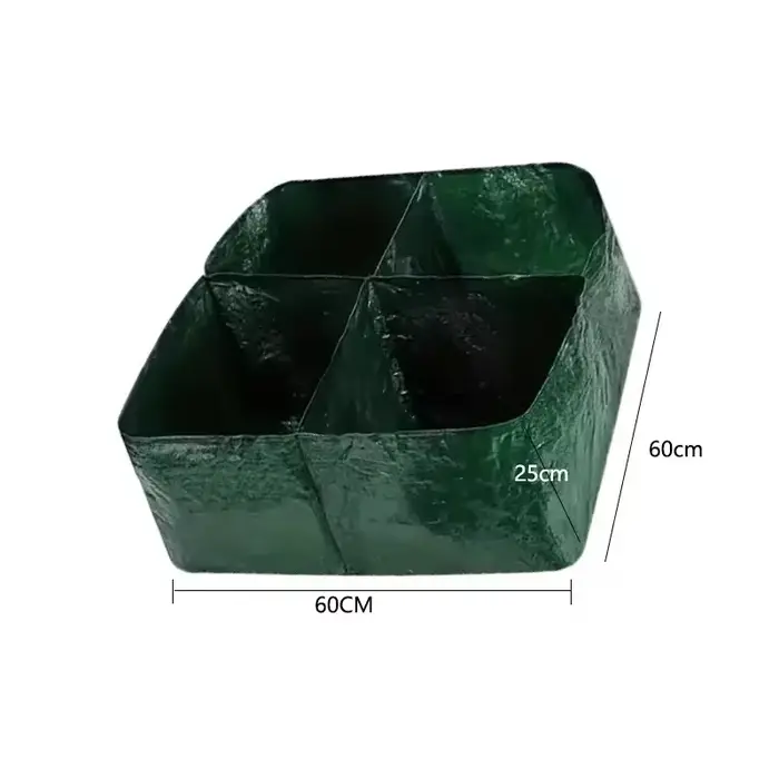 4/6/8 grilles sac de culture plante jardinière légumes fleur pépinière Pot de fleurs rond culture cr