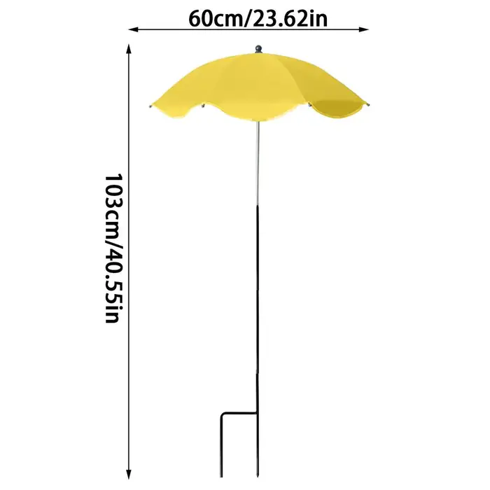 Parapluie pare-soleil résistant aux intempéries, tissu pour plantes d'extérieur, fleurs en pot, Prot