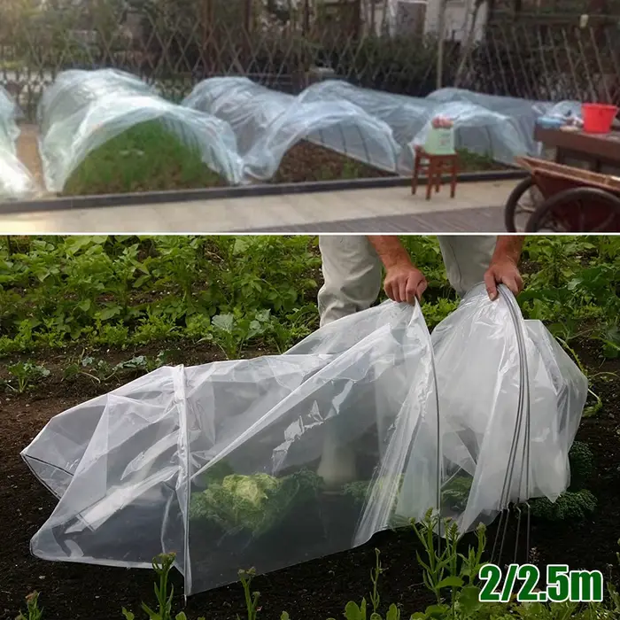Feuille de Tunnel de serre Premium de 2/2.5m, feuille de plastique de polyéthylène horticole PE, Fil